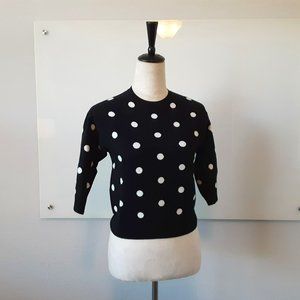NWT Victor Glemaud Polka Dot Sweater - size XXS
